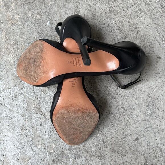 Schutz Ankle strap heeled sandals - Picture 6 of 7